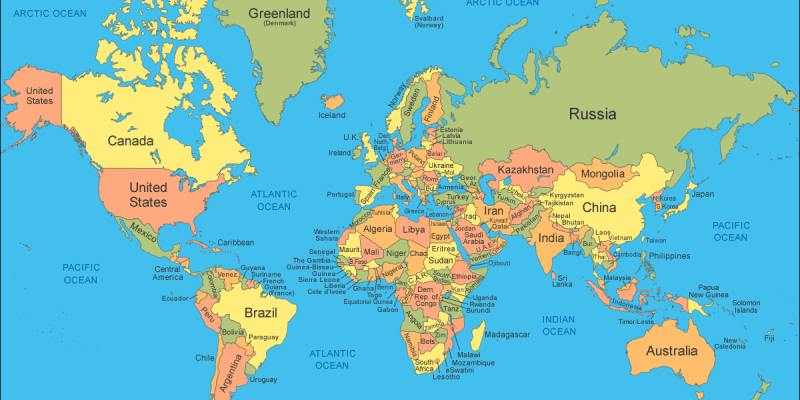 Quiz: How Much Do you know About World Map?
