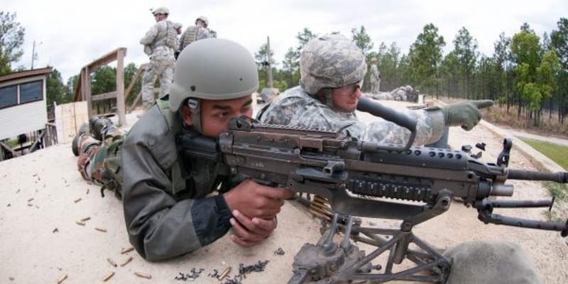America And Military Exercise With Friend Country Quiz