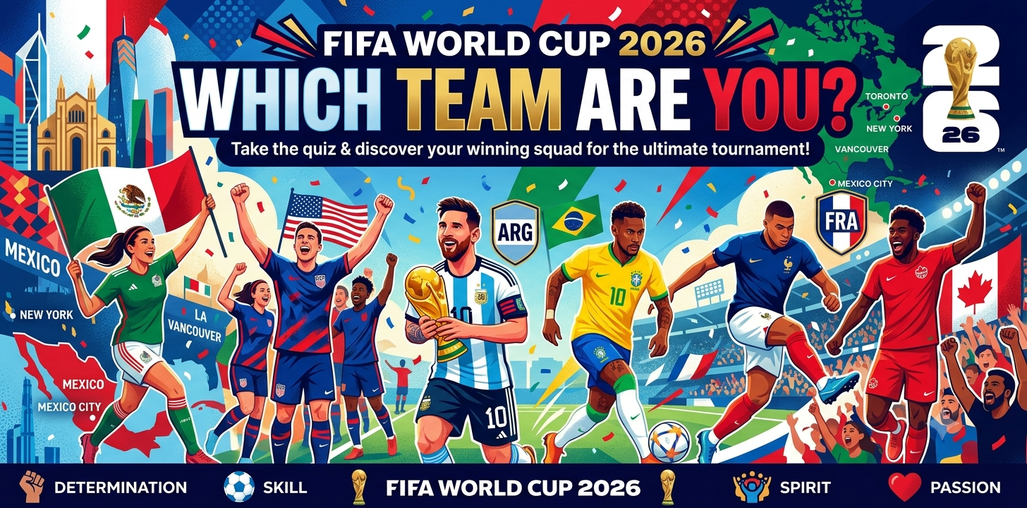 Which FIFA World Cup 2026 Team Are You?