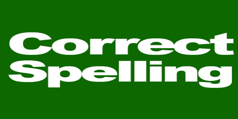 Correct Spelling Quiz For 4th Grade Students