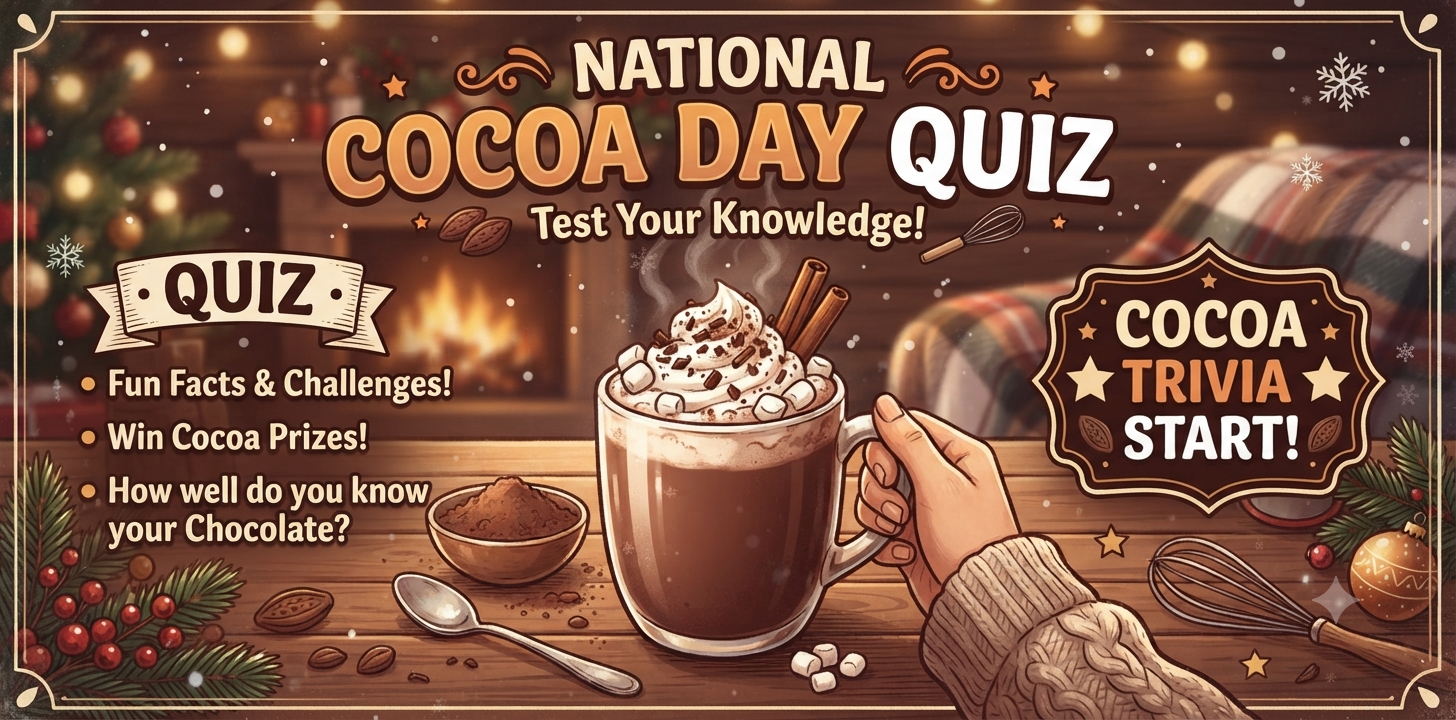 Celebrate National Cocoa Day - Test Your Chocolate Knowledge!