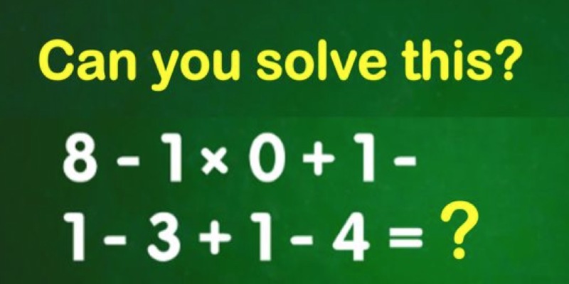 World's Easiest Math Quiz Questions and Answers