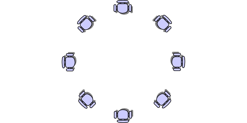 Seating Arrangement Reasoning Questions Quiz