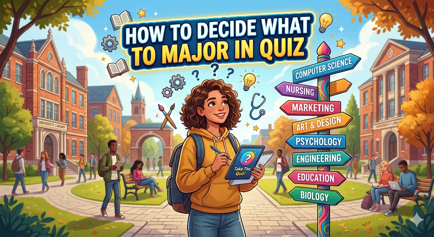 How To Decide What To Major In Quiz